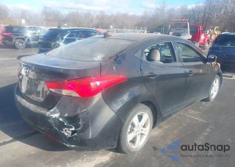 2013 Hyundai Elantra Gls z USA, uszkodzony, nr VIN 5NPDH4AE3DH450410